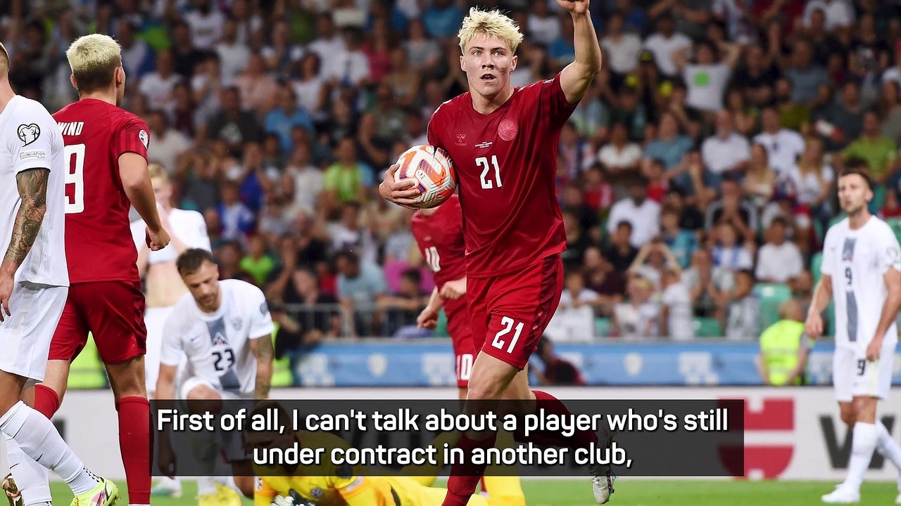 Ten Hag addresses Hojlund signing rumours