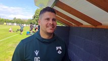 Harleston Town manager Danny Crow on 5-1 win against Soham Town Rangers and the FA Cup coming to Wilderness Lane