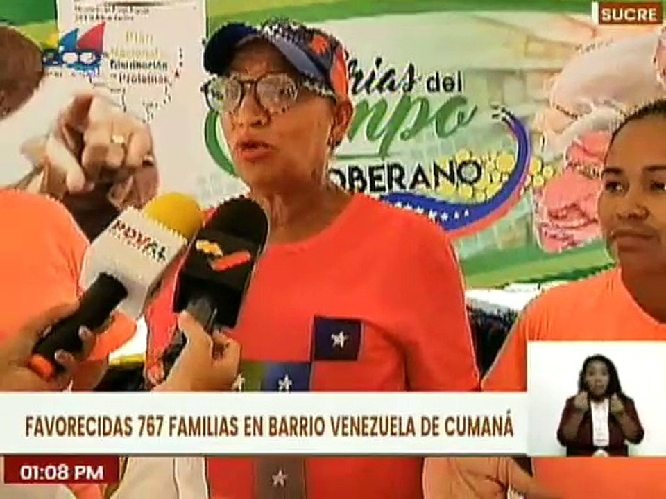 Sucre | Más de dos toneladas de proteínas fueron distribuidas en Barrio Venezuela de Cumaná