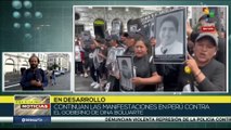 Perú: Detenciones y empleo de bombas lacrimógenas contra manifestantes