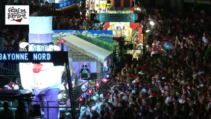 Le corso lumineux des Fêtes de Bayonne 2023