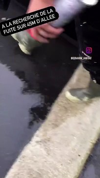 A la recherche d’une fuite Recherche acoustique via la méthode #pipemic Je ferais une autre vidéo pour voir ce qu’il se passait en dessous.