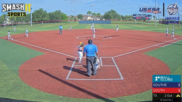 Blue Louisville Slugger - All American Games (2023) Fri, Jul 28, 2023 7:46 AM to 7:01 PM