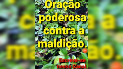 Oração poderosa Contra a maldição. Só O Senhor Jesus Cristo Salva.