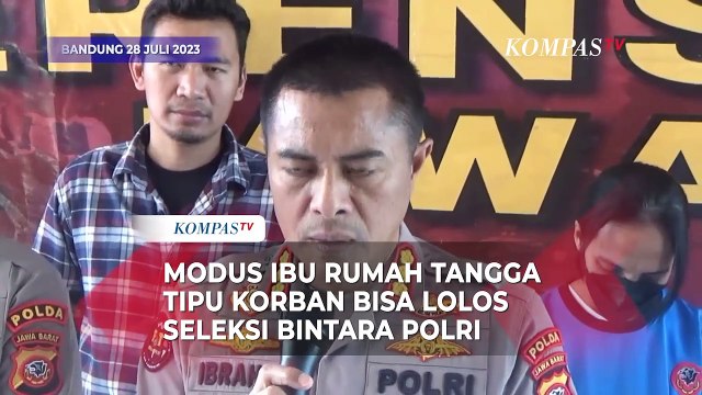 Modus Ibu Rumah Tangga Tipu Korban Bisa Lolos Seleksi Bintara Polri