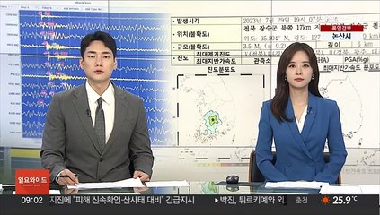 Download Video: 전북 장수 지진 담장균열 등 피해 4건…인명피해 없어