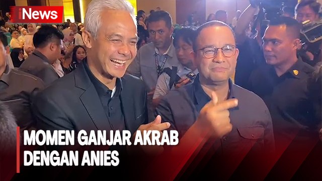 Momen Hangat Ganjar Pranowo Akrab dengan Anies Baswedan di Jaksel, Ini Pesan yang Disampaikan
