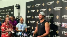 Zach Wood Interview - Saints Training Camp, Day 4