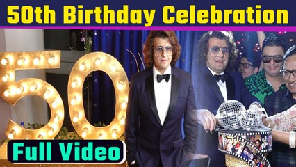 Sonu Nigam 50th Birthday Celebration Cake Cutting Full Video | Boldsky