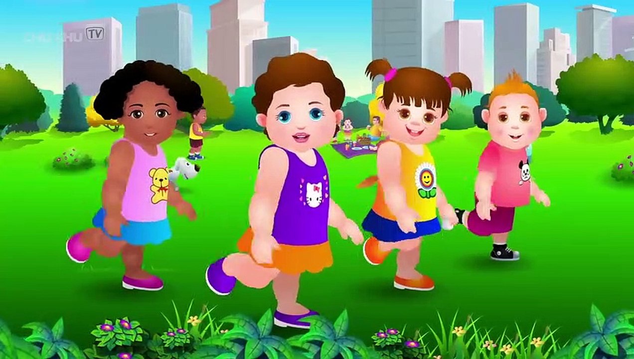 Head, Shoulders, Knees & Toes - Exercise Song For Kids_HD