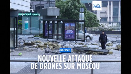 Nouvelle attaque de drones ukrainiens sur Moscou : quelques dégâts mais pas de victimes