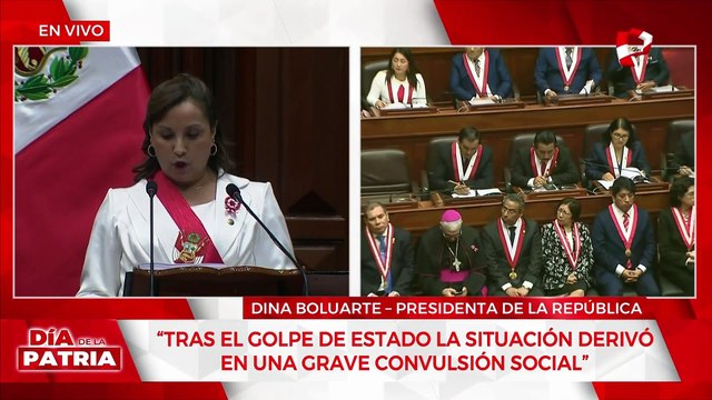 Dina Boluarte vuelve a disculparse por muertes en protestas: Pido perdón en nombre del Estado