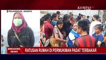 Kebakaran Hanguskan Ratusan Rumah di Penjaringan, Warga: Sudah 3 Kali Kebakaran