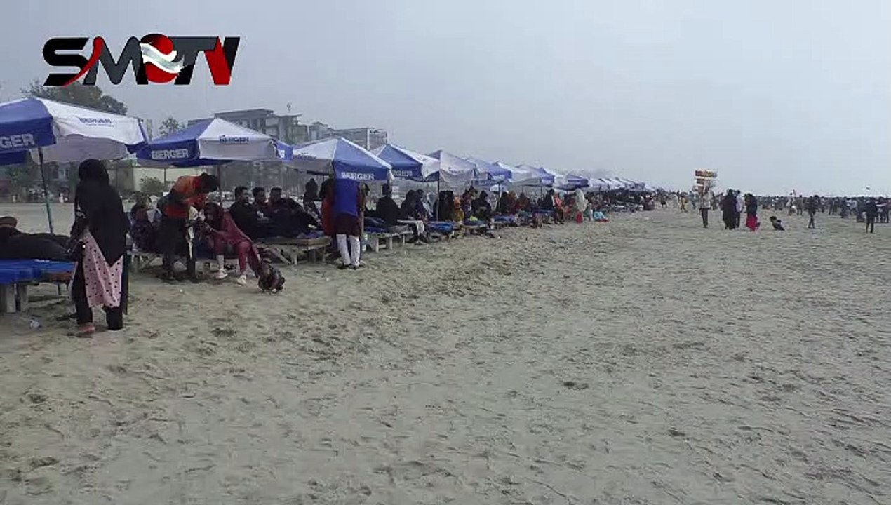 কক্সবাজারের সুগন্ধাবীচ পর্যটন স্থলের একটি সুন্দর সৈকতোপযোগী অঞ্চল