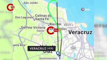 Meksika’da uçak denize düştü: 3 kişi kayıp