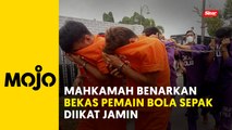 Bekas pemain bola sepak mengaku tidak bersalah selapas didakwa pecah rumah, miliki harta curi