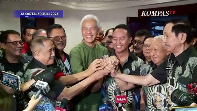 Reaksi Ganjar Pranowo dan Andika Perkasa Ditanya soal Bakal Cawapres di Pilpres 2024