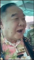 พล.อ.ประวิตร วงษ์สุวรรณ หัวหน้าพรรคพปชร. ทักทาย 'ณวัฒน์ อิสระไกรศีล' บอกผมเป็นแฟนคลับอิงฟ้า