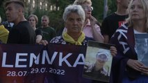 Las familias ucranianas de las víctimas de la huelga de la cárcel de Olenivka exigen su liberación