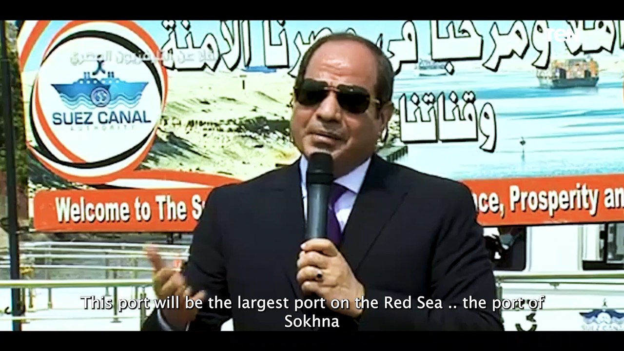 الأكبر على مستوى العالم.. فيلم  تسجيلي عن مشروع  تطوير أعمال ميناء السخنة منذ بدء الأعمال حتى الآن