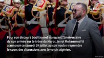 Maghreb : le roi du Maroc tend la main à l’Algérie pour une réconciliation