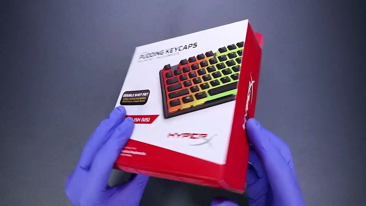 HyperX Alloy Origins 60 Gaming Keyboard + HyperX Pudding Keycaps