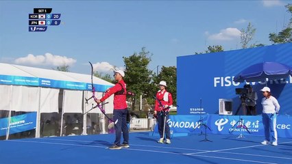 Cinq flèches d'affilée en plein dans le mille : Aoshima n'y croit pas lui-même !