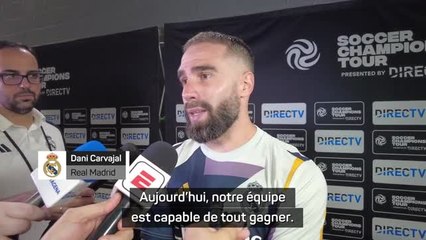Real Madrid - Carvajal ne veut pas penser à une possible arrivée de Mbappé