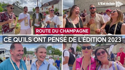 Route du champagne 2023 : l'avis des visiteurs