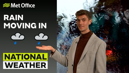 Met Office Afternoon Weather Forecast 30/07/23 - More cloud and rain