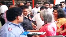 High Tension At Film Chamber _ Dil Raju VS C.Kalyan _  V6 News