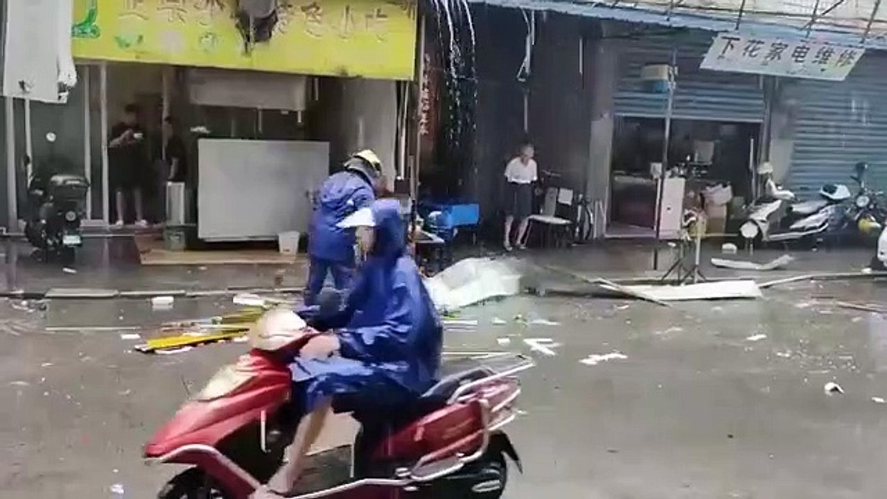 Le typhon Doxuri affecte 880 000 personnes en Chine