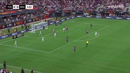 ملخص كلاسيكو برشلونة وريال مدريد 3-0