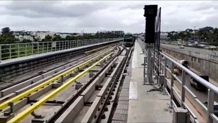 चलघट्टा-केंगेरी के बीच भी मेट्रो का परीक्षण शुरू