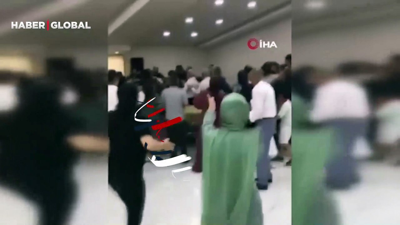 Düğün salonunda büyük kavga: En mutlu günleri zehir oldu! Tekme ve yumruklar havada uçuştu
