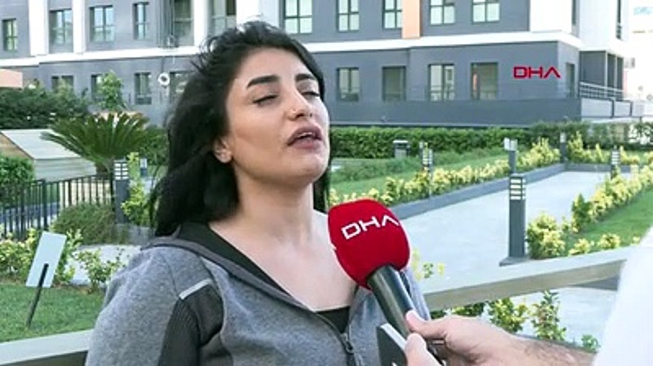 Köpeğiyle markete girmek isteyen hamile kadına...