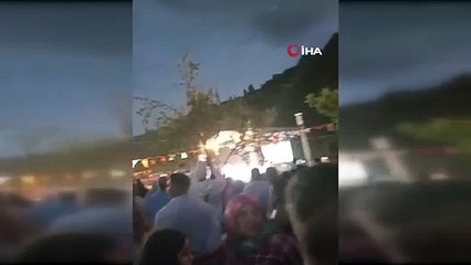 Moments de panique dans l'air à Samsun： Il y a eu des moments de peur où le parapente ne pouvait pas atterrir