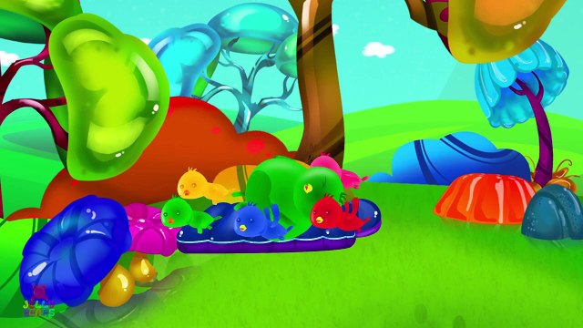 Cinq petits oiseaux coquins et plus de rimes pour enfants