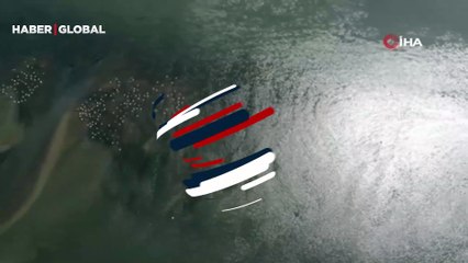 Kuraklık alarmı veren Meriç Nehri’ndeki köpeğin görüntüleri hayrete düşürdü!