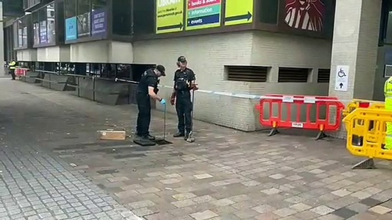 Police investigating in Guildhall Square after young man found dead - murder investigation launched