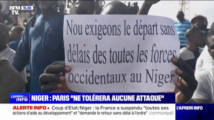 Manifestation devant l'ambassade de France au Niger: ce que l'on sait