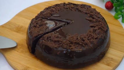 Chocolate Cake Without Eggs, No Oven, No Flour