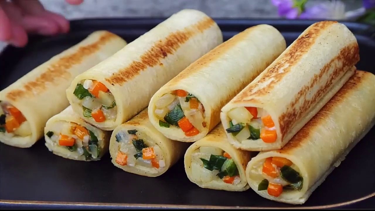 Delicious! Easy and fast breakfast!