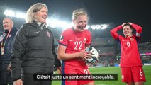 Norvège - Haug après son triplé : 