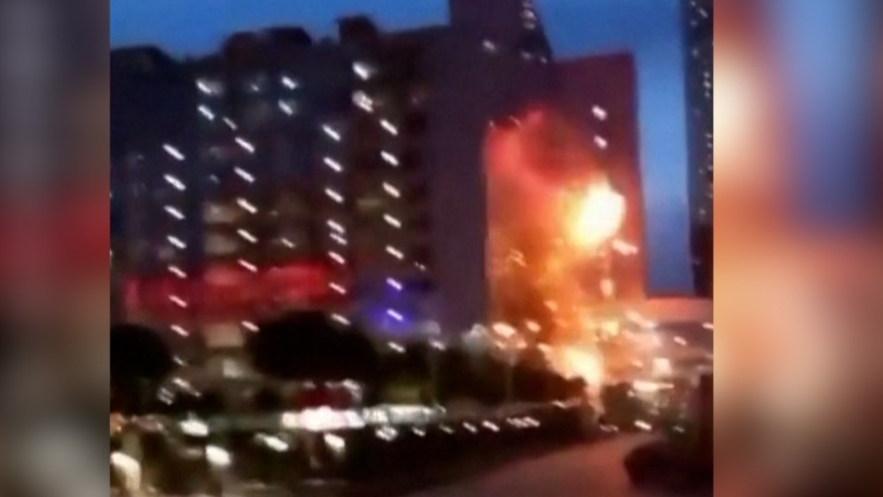 Ataque con drones en Moscú