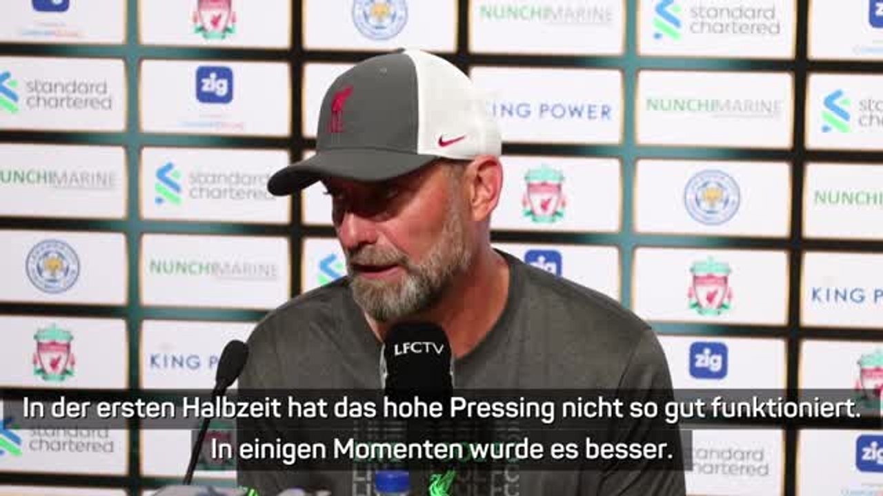 Klopp zufrieden: 'Haben wunderbare Tore geschossen'