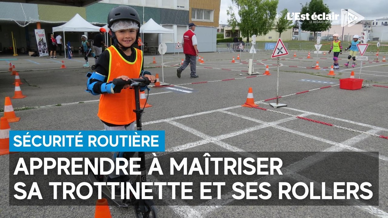 Une journée pour maîtriser trottinette, rollers... et code de la route