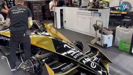 Así se prepara el coche de Vandoorne antes de la última prueba del Mundial de Fórmula E