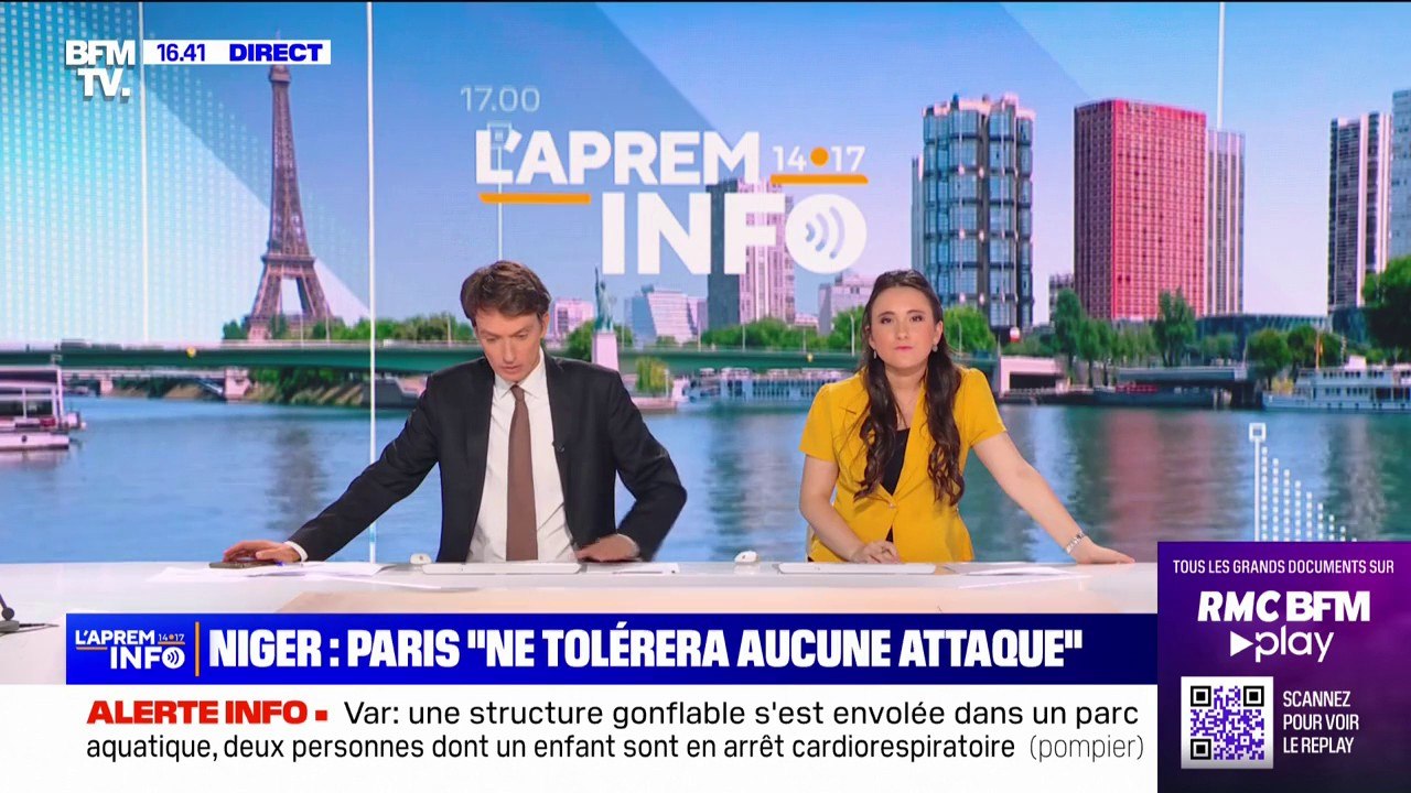 Var: une structure gonflable s'est envolée dans un parc aquatique, un adulte et un enfant sont en arrêt cardiorespiratoire