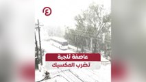 عاصفة ثلجية تضرب المكسيك